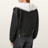 Luxe Shearling Leather Jacket