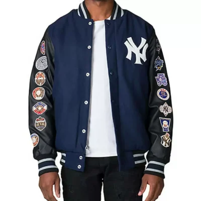 MLB-New-York-Yankees-Wool-Leather-Jackets