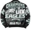 Meek-Mill-Eagles-Black-Leather-Jacket-Back