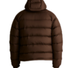 Men’s Brown Ethical Down Puffer Jacket