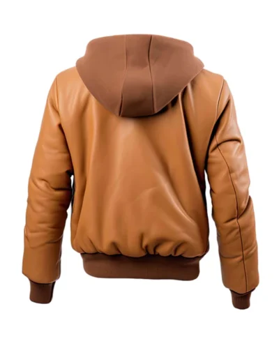 Men’s Cream and White Quilted Sheepskin Winter Jacket