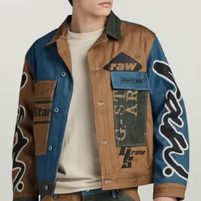 Men’s E Oversized Heavy-Duty Utility Jacket