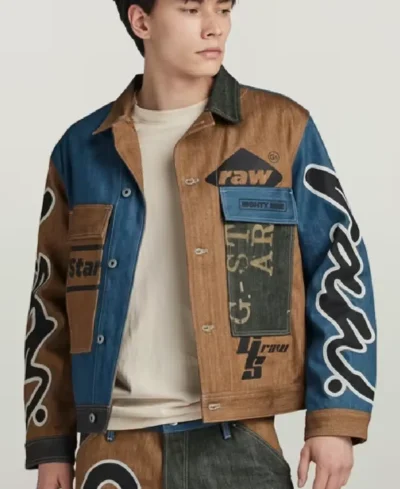 Men’s E Oversized Heavy-Duty Utility Jacket