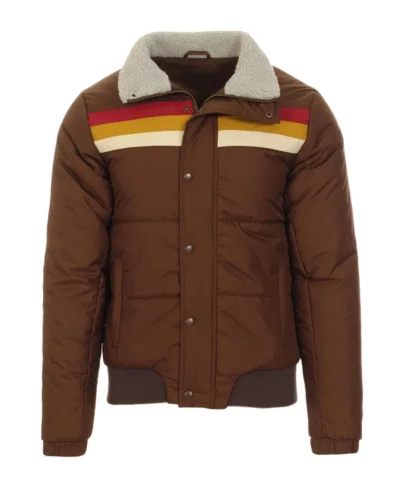 Men’s Heritage 70s Ski Puffer with Plush Fur Collar