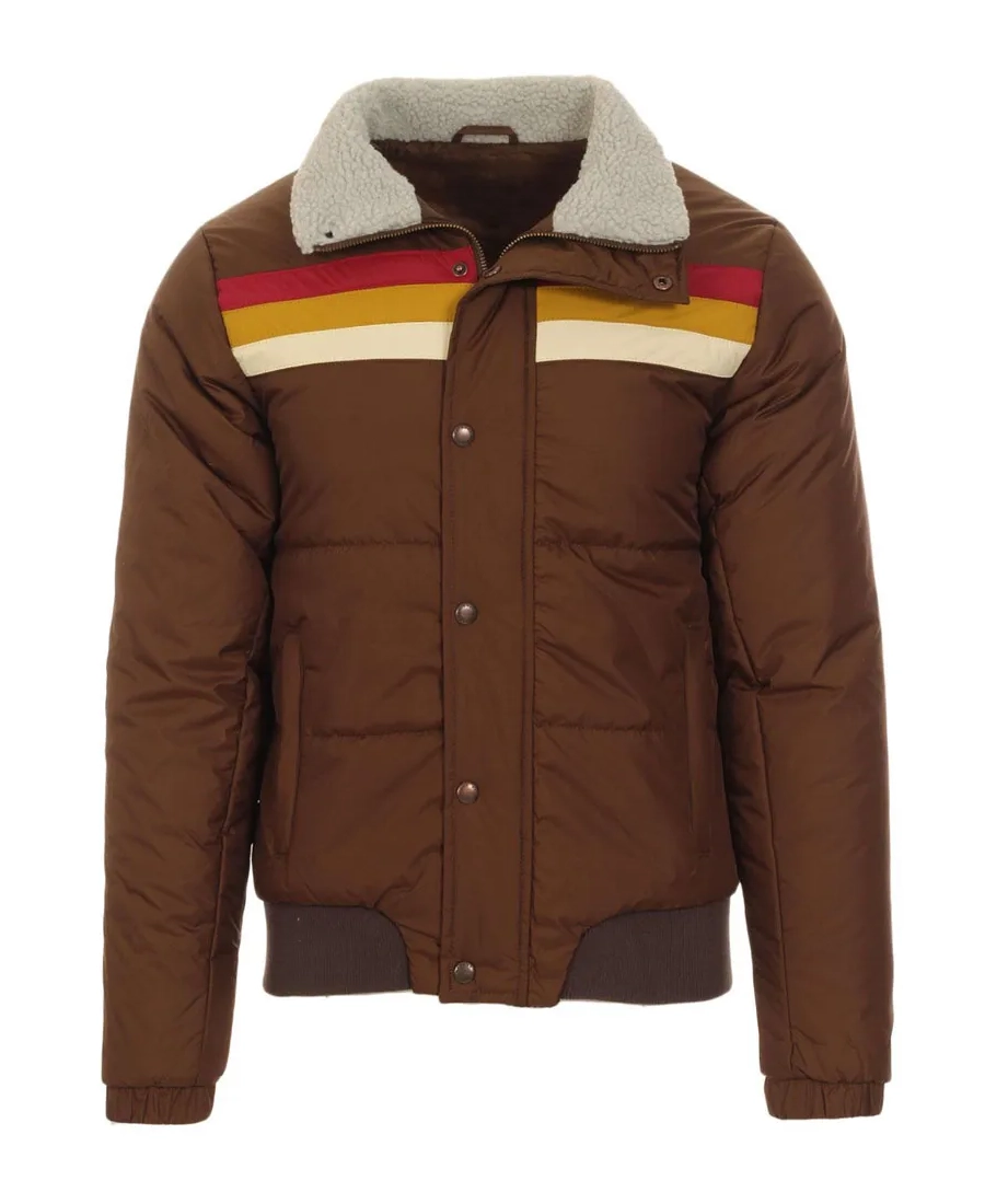 Men’s Heritage 70s Ski Puffer with Plush Fur Collar