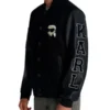 Men’s Karl Regular-Fit Varsity Bomber Jacket