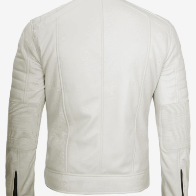 Men’s Off-White Moto Leather Jacket