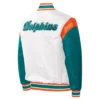 Miami Dolphins Retro Warm-Up Satin Jacket