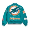 Miami Dolphins Varsity Wool Jacket