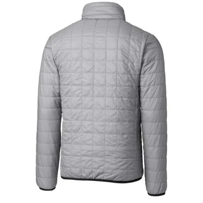 NY-Yankees-Full-Zip-Grey-Puffer-Jackets back