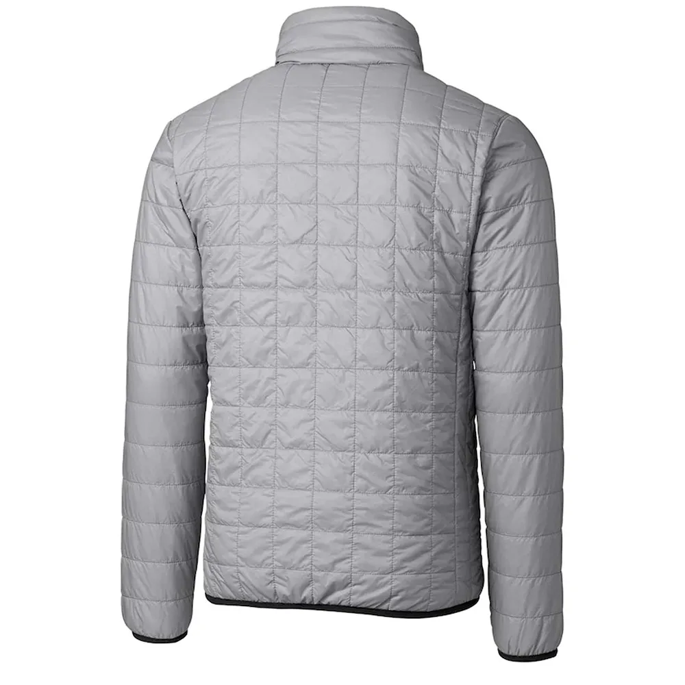 NY-Yankees-Full-Zip-Grey-Puffer-Jackets back