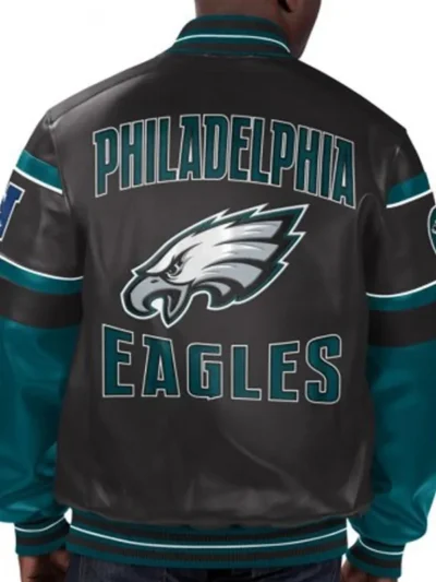 National-Football-League-Philadelphia-Eagles-Vintage-Unisex-Black-Leather-Varsity-Jacket