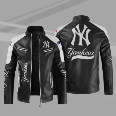 New-York-Yankees-Block-White-Black-MLB-Leather-Jacket