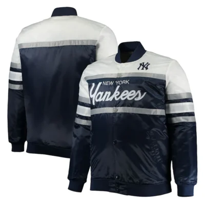 New-York-Yankees-Coaches-Navy-White-Satin-Jacket