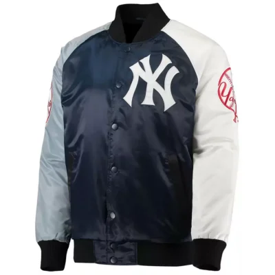 New-York-Yankees-Tri-Color-Full-Snap-Satin-Jacket