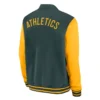 Oakland Athletics Dugout Green & Gold Bomber Jacket