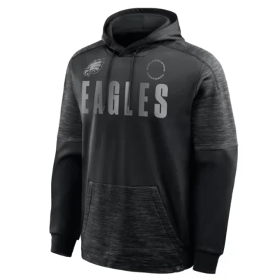 PHI Eagles Black Chip Shot Streetwear Hoodie