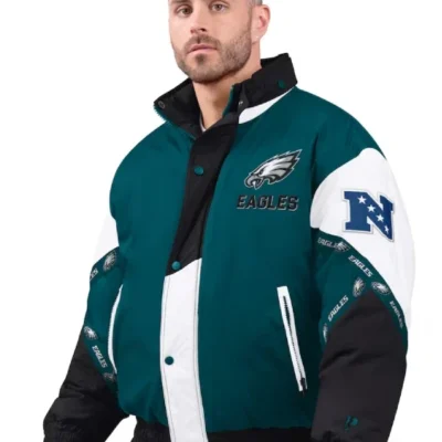 Philadelphia Eagles Pro Player Tape Hooded Jacket