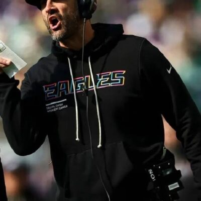 Philadelphia-Eagles-vs-Minnesota-Vikings-Gameday-Nick-Sirianni-Crucial-Catch-Black-Hoodie-Unisex