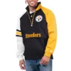 Pittsburgh Steelers Elite Half-Zip Pullover Jacket