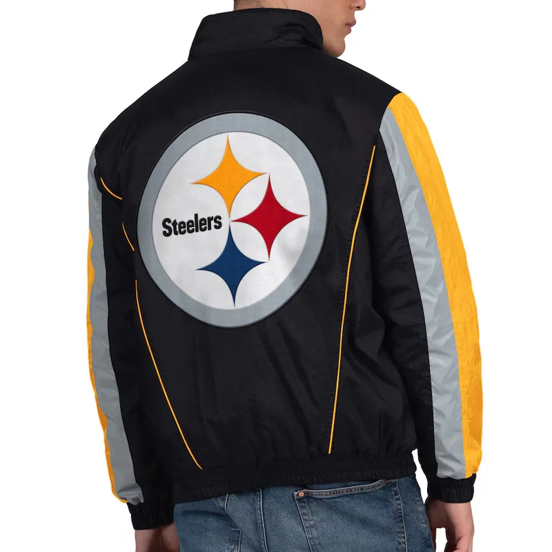 Pittsburgh Steelers Prime Time Gridiron Half-Zip Jacket