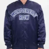 Pro-Standard-New-York-Yankees-Navy-Satin-Jacket front