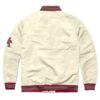 Razorback-Graduate-Cream-Satin-Varsity-Jacket