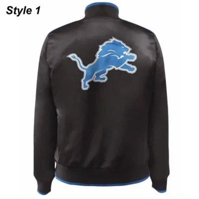 Show-Time-Detroit-Lions-Satin-Black-Jacket