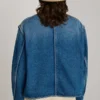 Soeur Luxe Blue Agatha Winter Jacket