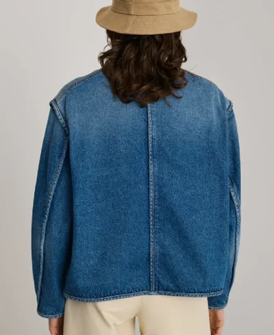 Soeur Luxe Blue Agatha Winter Jacket