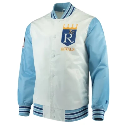The Legendary Kansas City Royals White & Blue Jacket