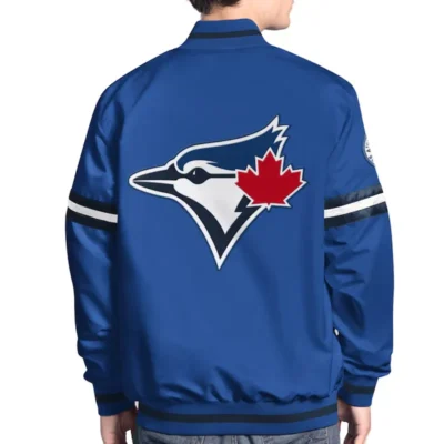 Toronto Blue Jays Scout Satin Varsity Jacket