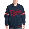 Twins Classic Scout Satin Varsity Jacket