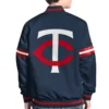 Twins Classic Scout Satin Varsity Jacket