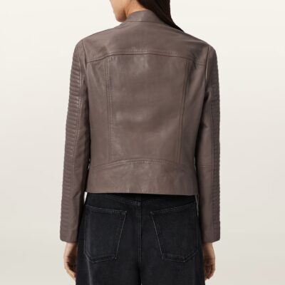 Vega Leather Biker Jacket