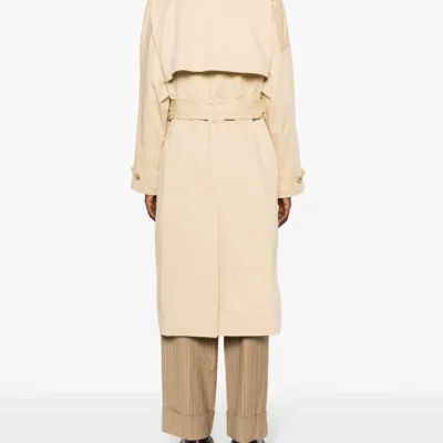 Women's Double-Breasted Cotton Trench Coat