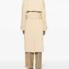 Women's Double-Breasted Cotton Trench Coat