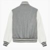 Women’s Grey College Varsity Jacket