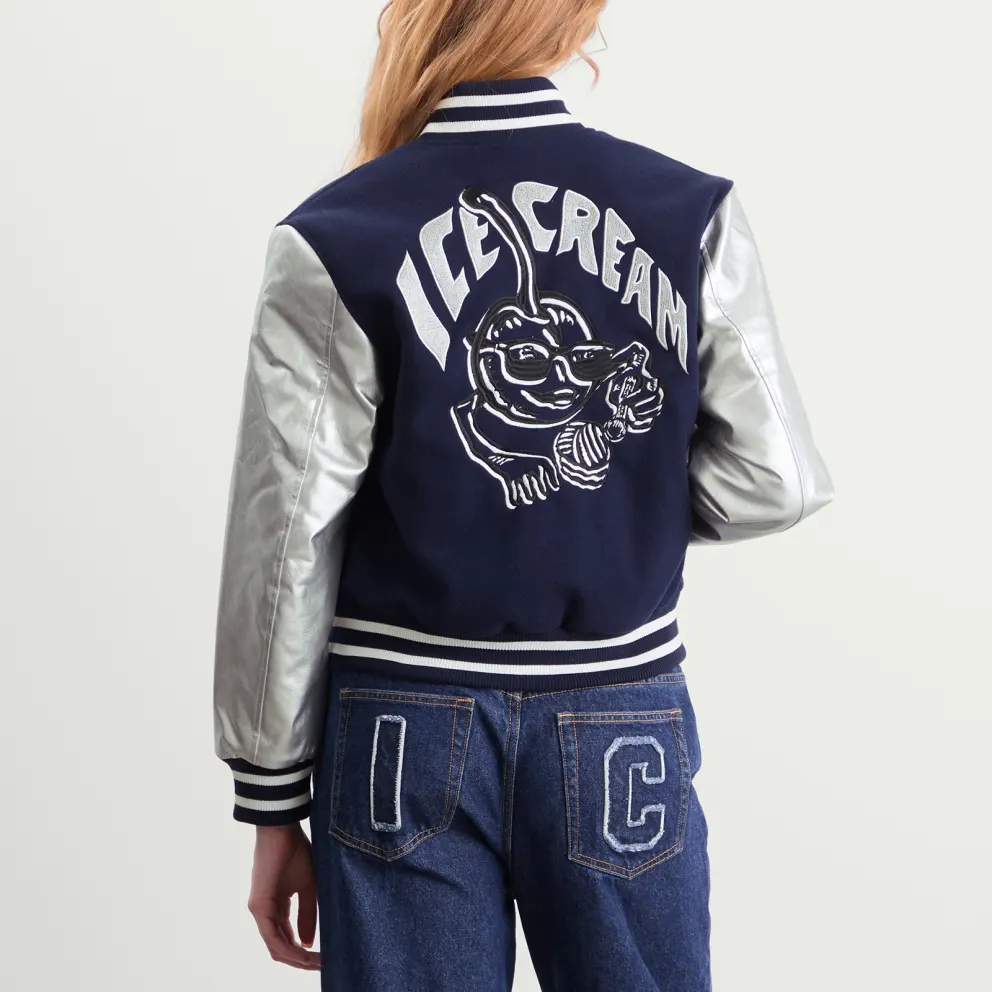 Women’s Icecream Cherry Edition Varsity Jacket