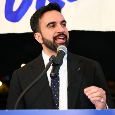 Zohran Mamdani Signature Albany Black Suit