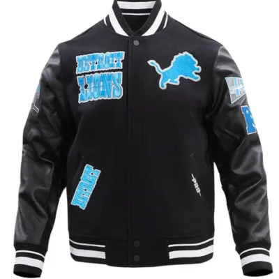 Zuleima-Detroit-Lions-Black-And-Blue-Varsity-Jacket