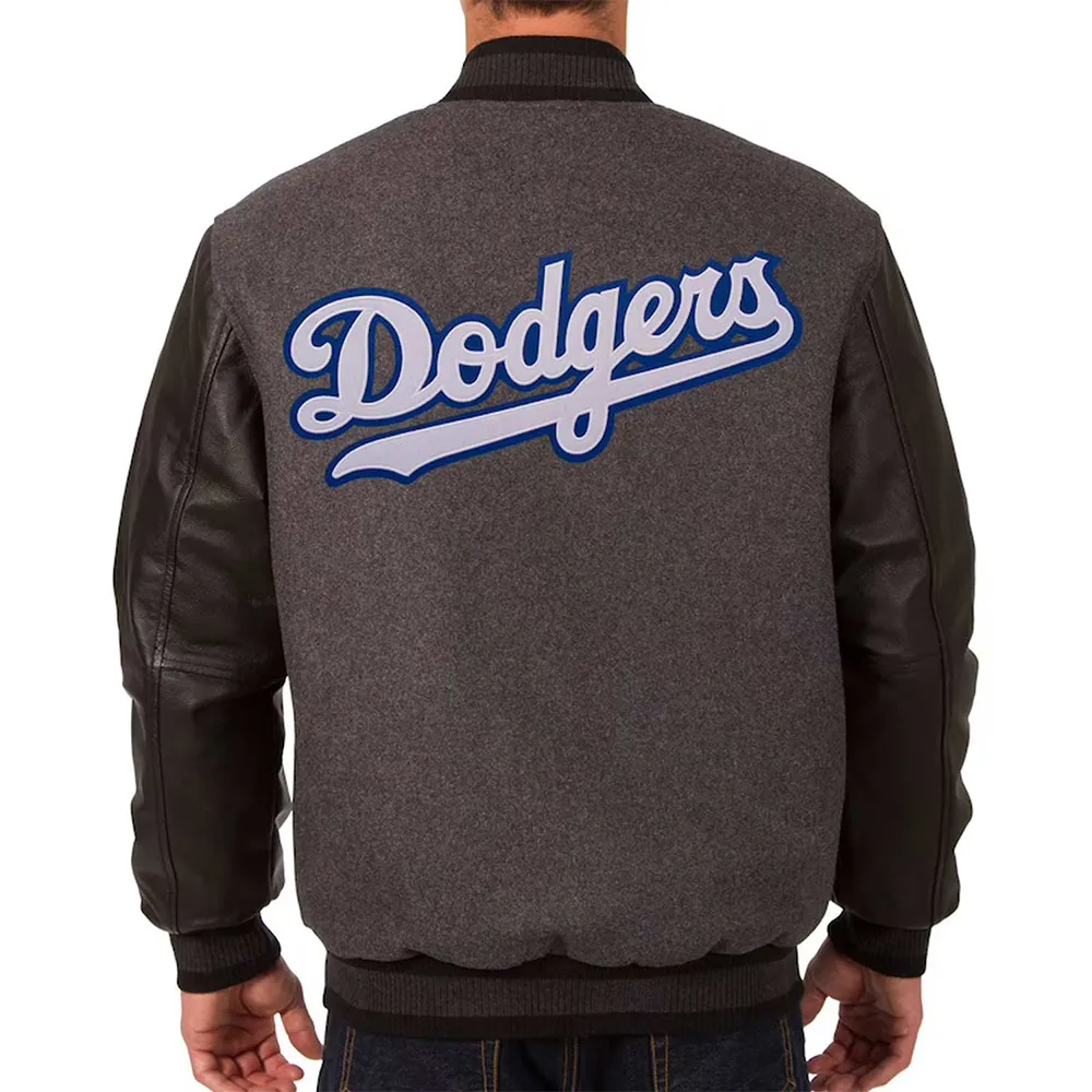 charcoal-black-los-angeles-dodgers-varsity-jacket