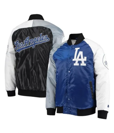 los-angeles-dodgers-tri-color-bomber-satin-jacket-scaled