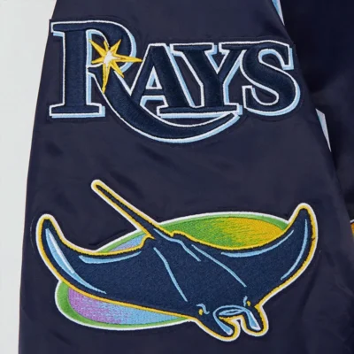 tampa-bay-rays-mashup-classic-rib-navy-bomber-satin-jacket