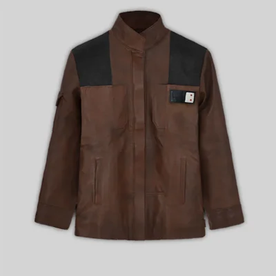 A Star Wars Story Solo Leather Jacket Alden Ehrenreich