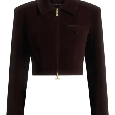 Adina Velvet Zipper Jacket