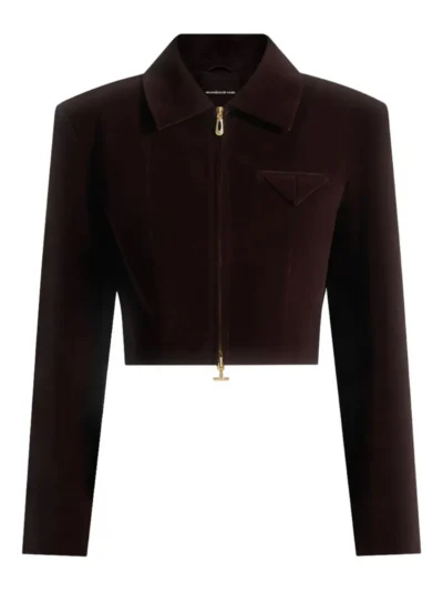 Adina Velvet Zipper Jacket