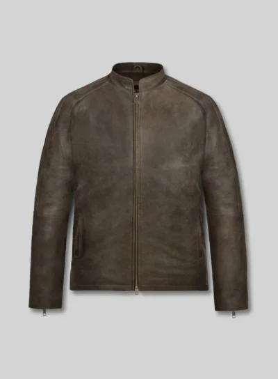 Authentic Jack Reacher Tom Cruise Brown Leather Jacket