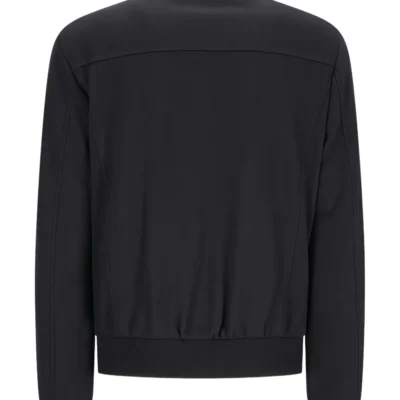 Bellati Fleece-Lined Bomber Jacket