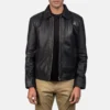 Black Inferno Leather Jacket